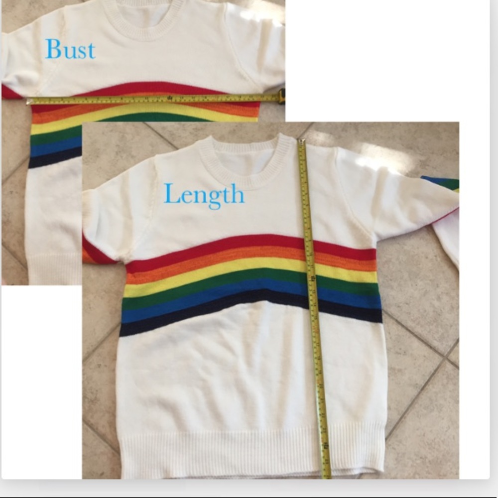 Rainbow Sweater Top - Picture 8 of 8